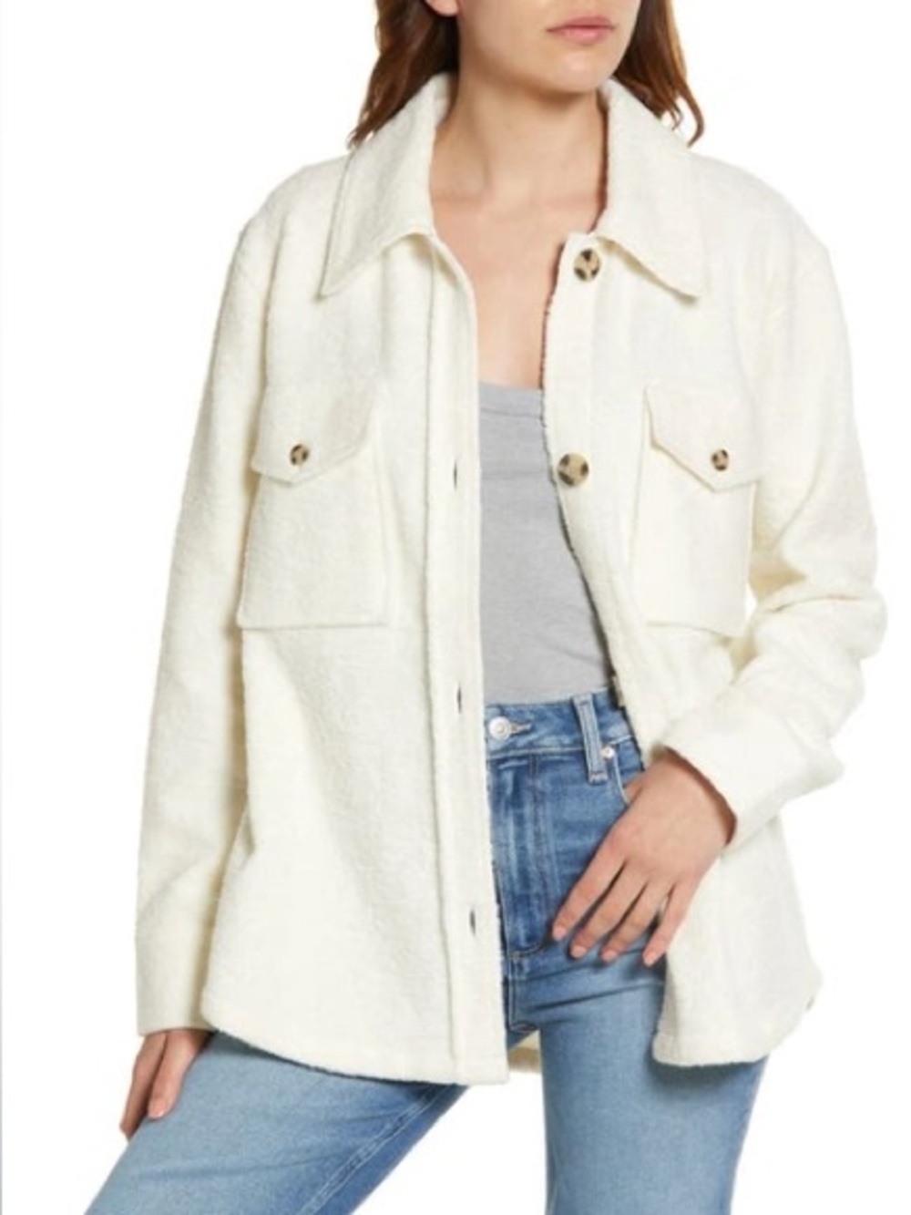 Faherty Holden High Pile Fleece Jacket